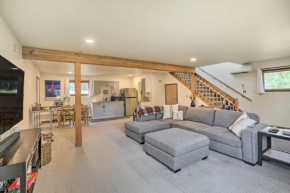 Upscale Bend Barn with Deck - Close to Trails!